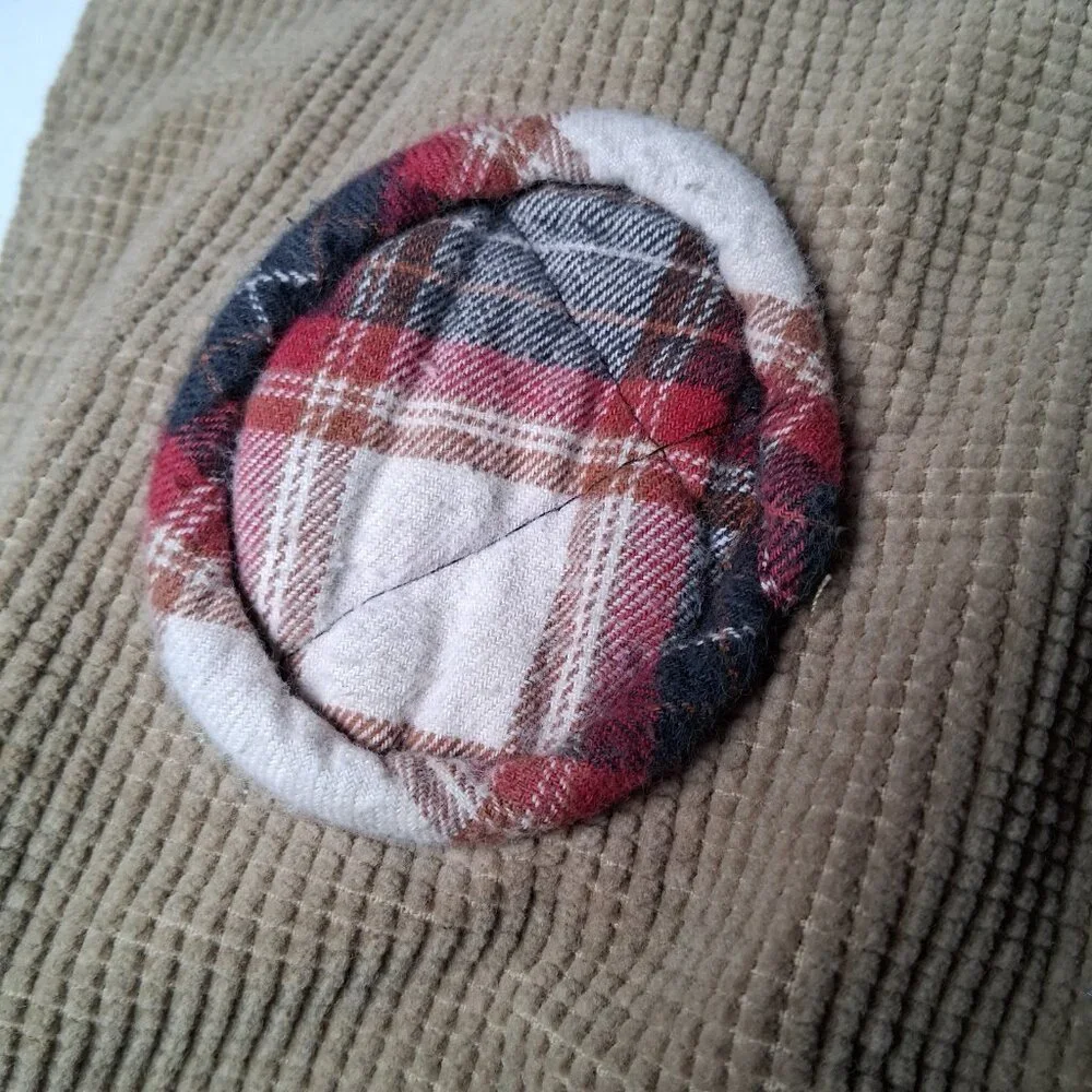 Vintage Blooz by Cachcach Overalls Youth 24 Months Brown Corduroy Penguin Pants - Picture 16 of 16